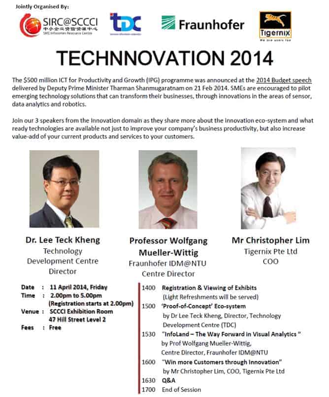 Tigernix is at Technnovation 2014
