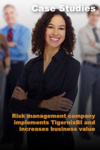 Risk management company implements TigernixBI and increases business value