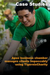 Apex business chamber manages clients impeccably using TigernixCharity