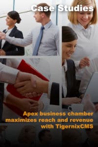 Apex business chamber maximizes reach and revenue with TigernixCMS