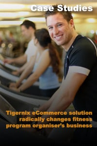 Tigernix eCommerce solution radically changes fitness program organiser’s business