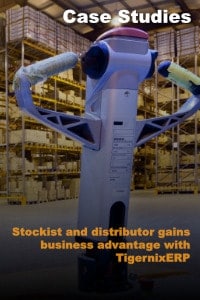 Stockist and distributor gains business advantage with TigernixERP​