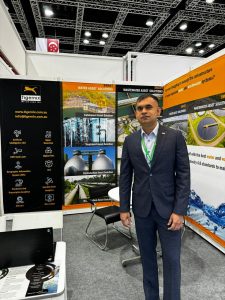 CEO of Tigernix at The Booth in Asiawater 2024