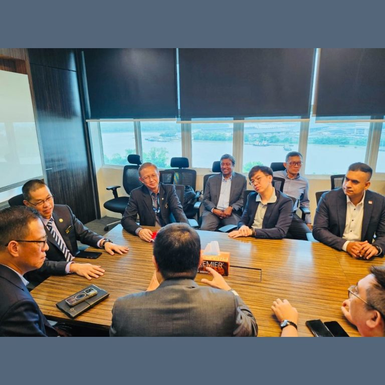 CEO of Tigernix attending a roundtable session during the delegate visit to Malaysia