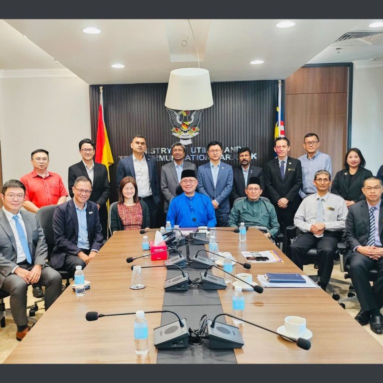 SWA delegates at Ministry of Utility and Telecommunication