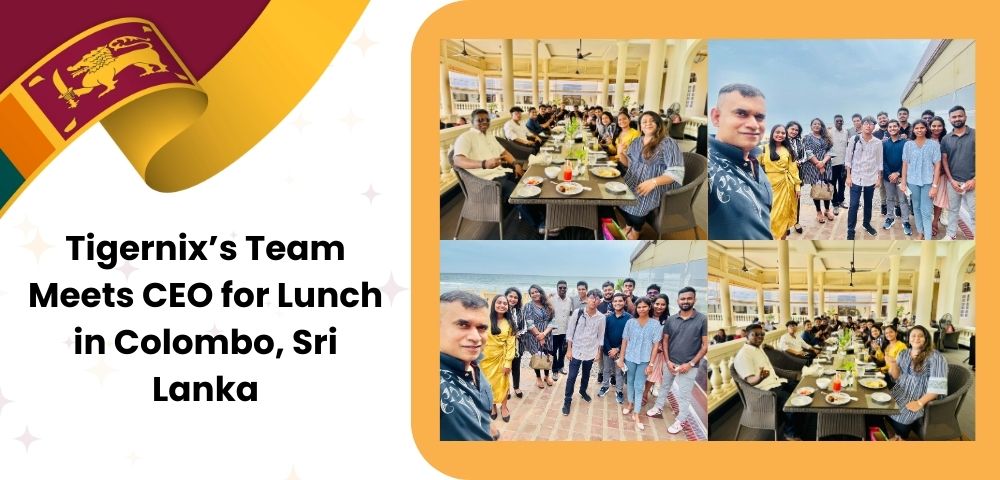 Tigernix’s Team Meets CEO for Lunch in Colombo, Sri Lanka