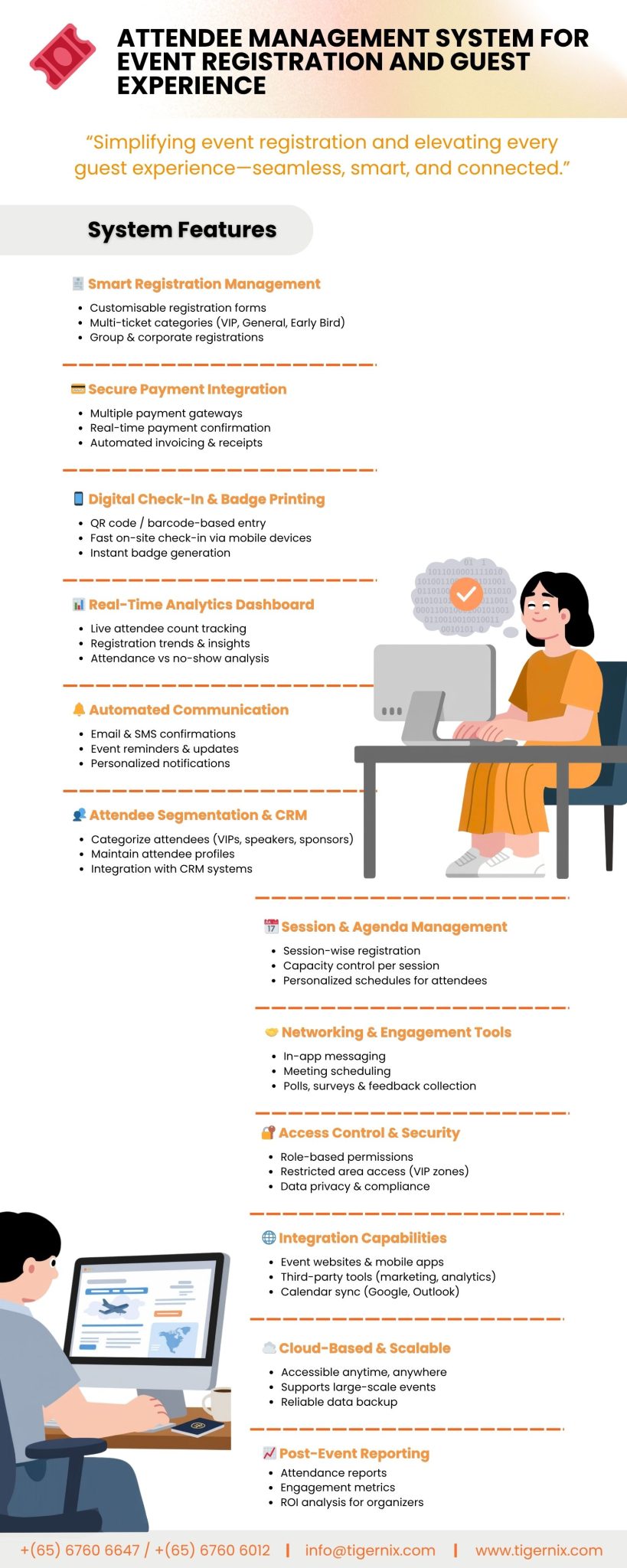 Attendee Management System for Event Registration and Guest Experience